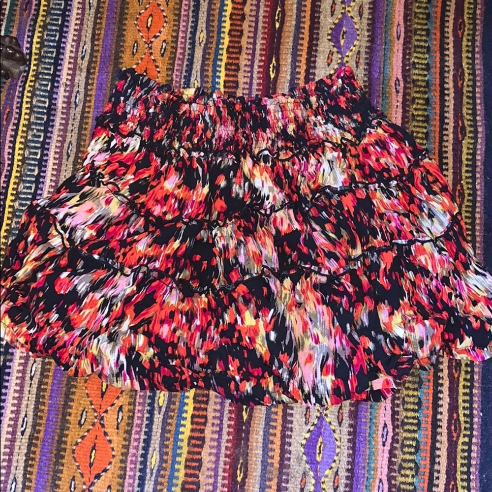 Ruffle Mini Skirt